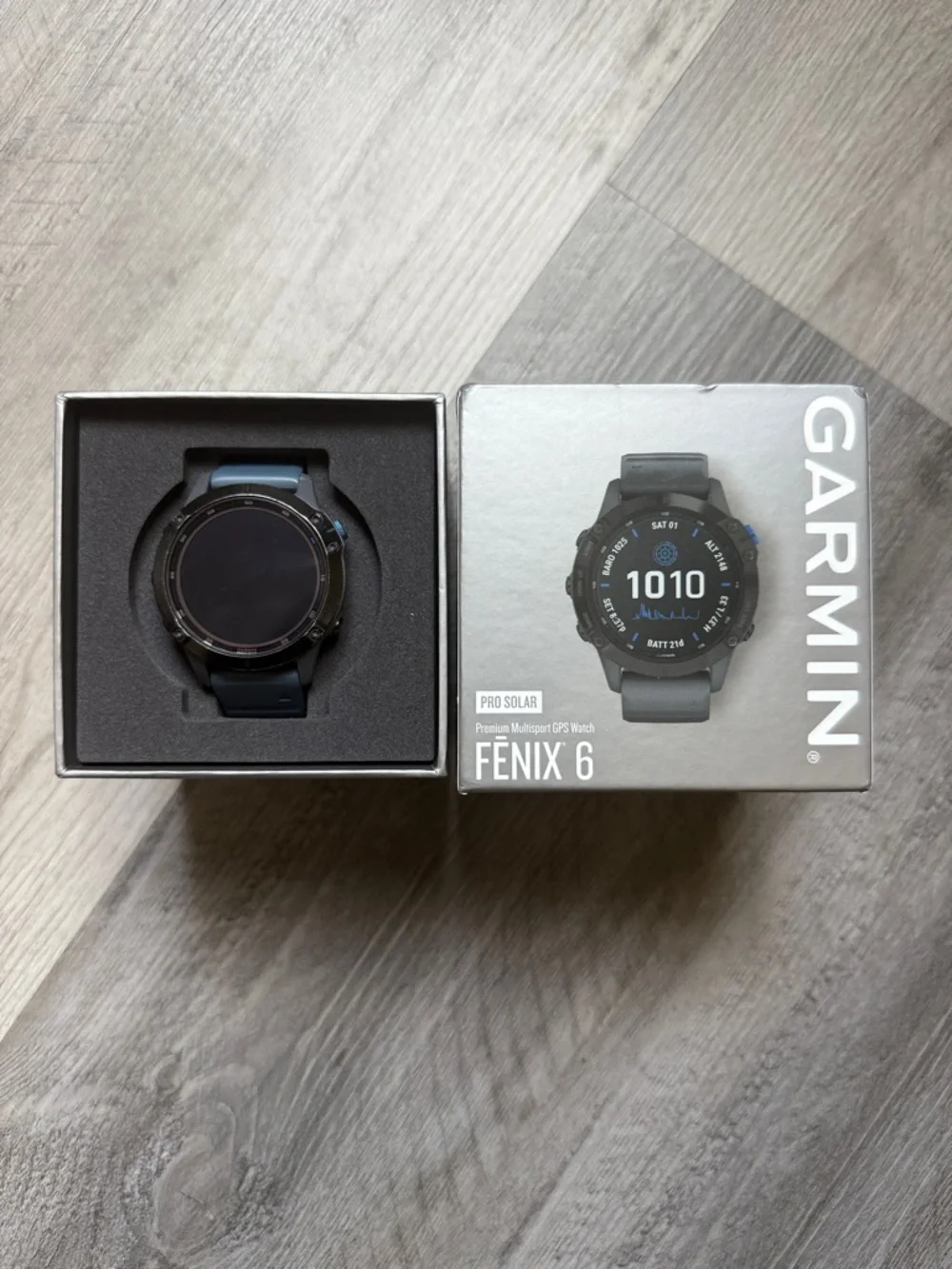 Garmin Fenix 6 Pro Solar 47mm GPS Watch Men’s - Picture 1 of 11